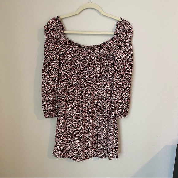 Maje Floral Mini Dress - Picture 2 of 4